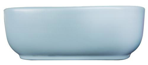 Vasque rectangle à poser LYS en céramique 37 x 37 x 11 cm -  Abysse